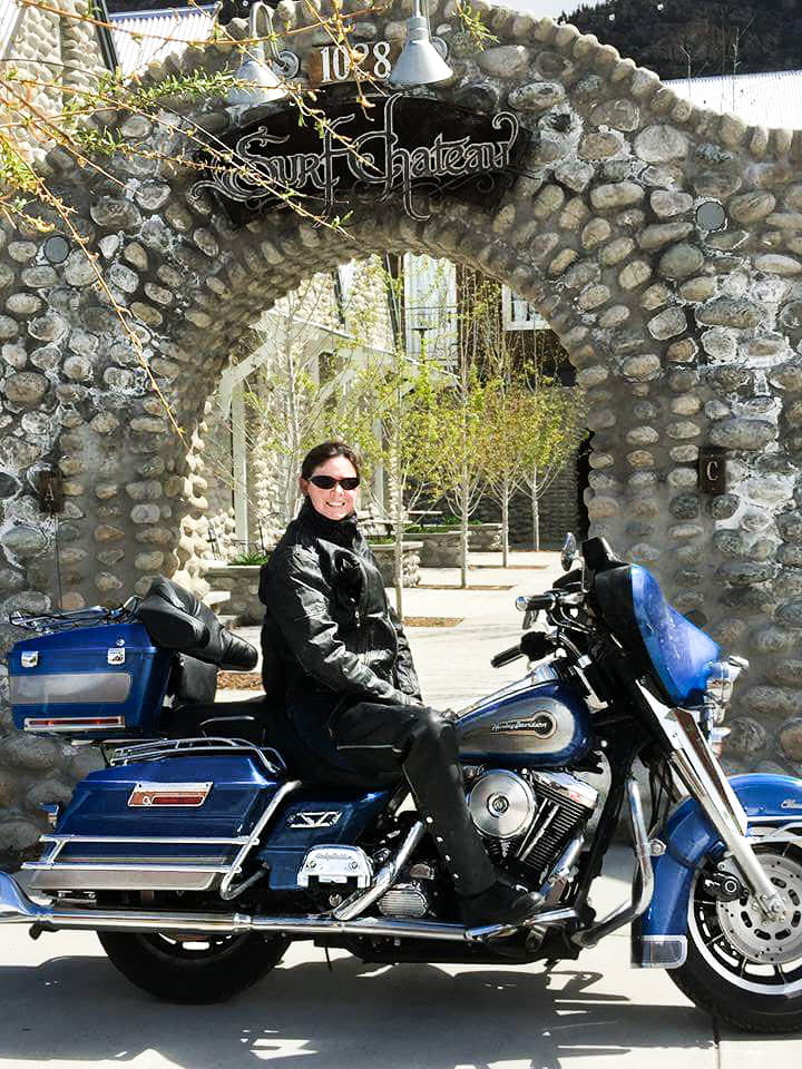 Robin Motorcycle picture of property manager, Robin